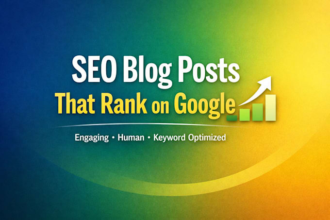 Write seo optimized blog posts that rank on google and engage reader by ...