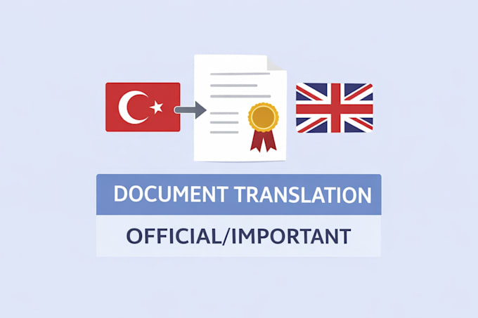 professionally translate english and turkish documents