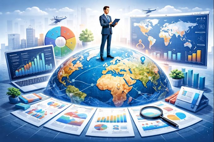 analyze your competitors and create a strategic benchmarking report