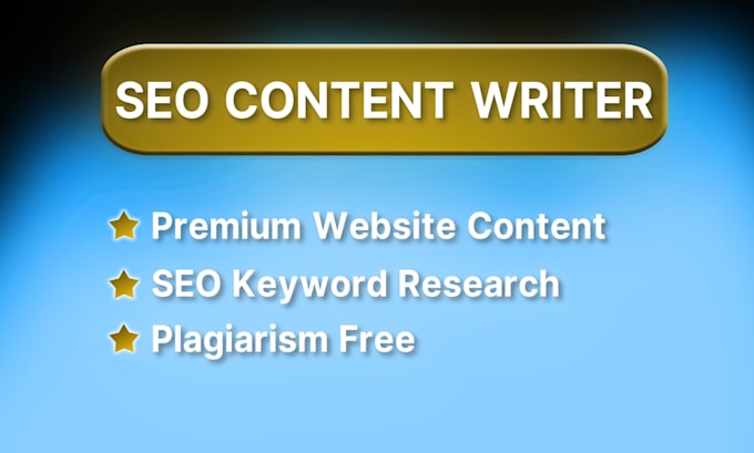 write content for your website