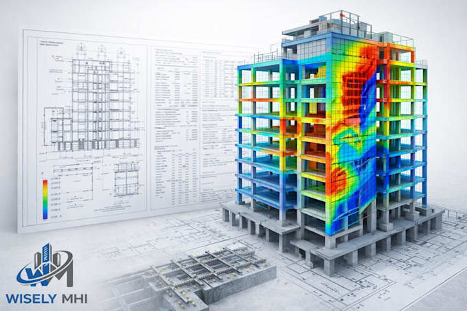 create detailed structural designs and fea analysis for large projects