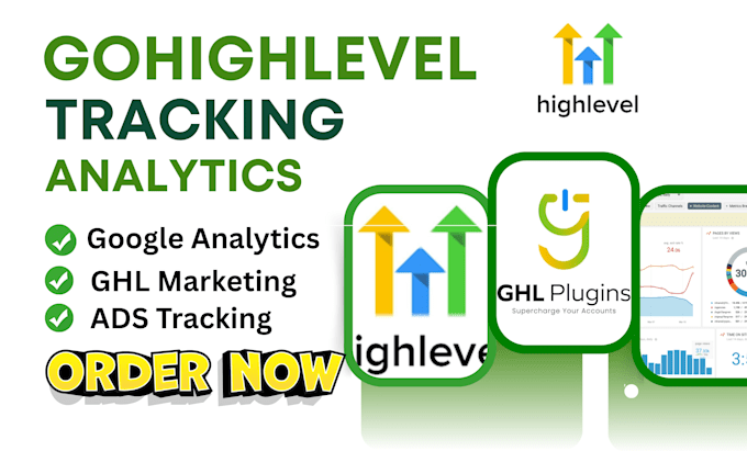 Gohighlevel analytics ga4 e-commerce roi tracking meta ghl marketing ...