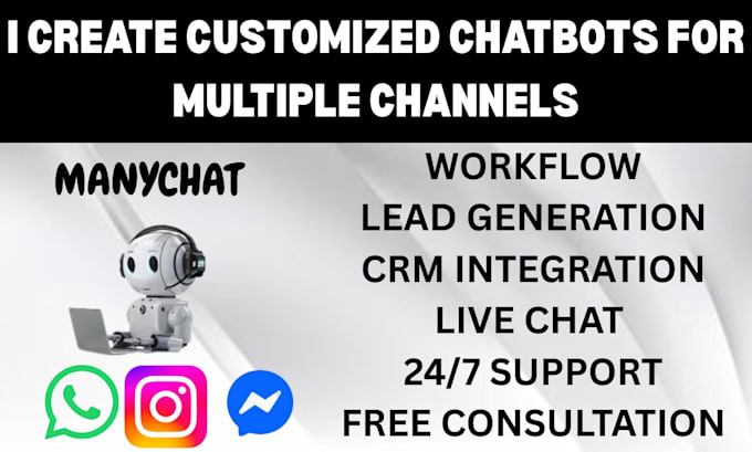 do ai chatbot setup for social media with lead generation using manychat