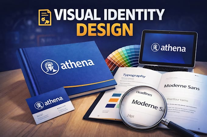 create a visual identity for your brand
