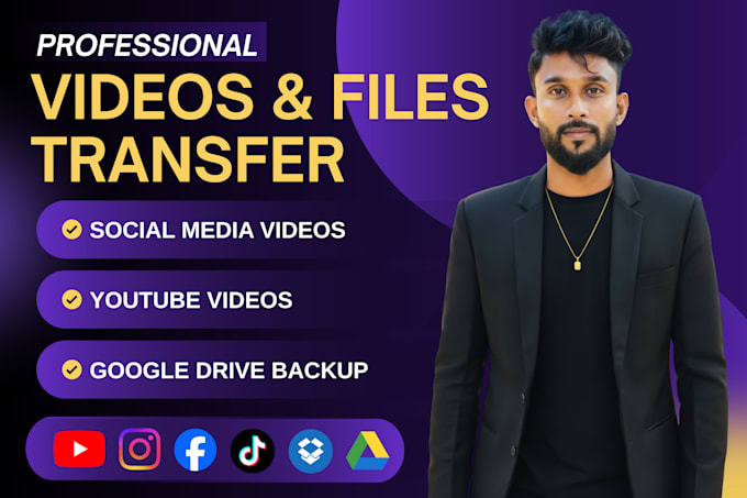securely transfer your videos from any platform to youtube