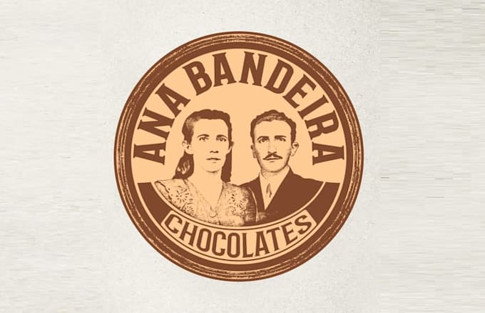 design bean bar chocolate logo