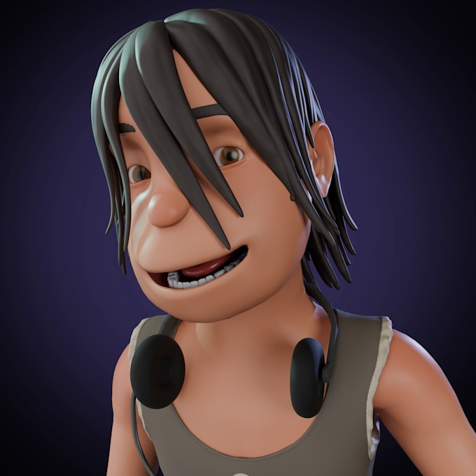 create 3d stylized characters