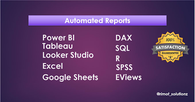create automated reports with clean visuals using r, python, and power bi