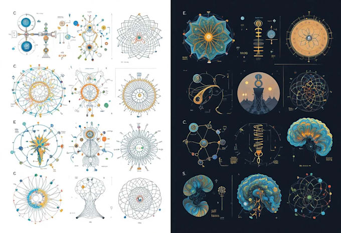 design scientific illustrations and diagrams