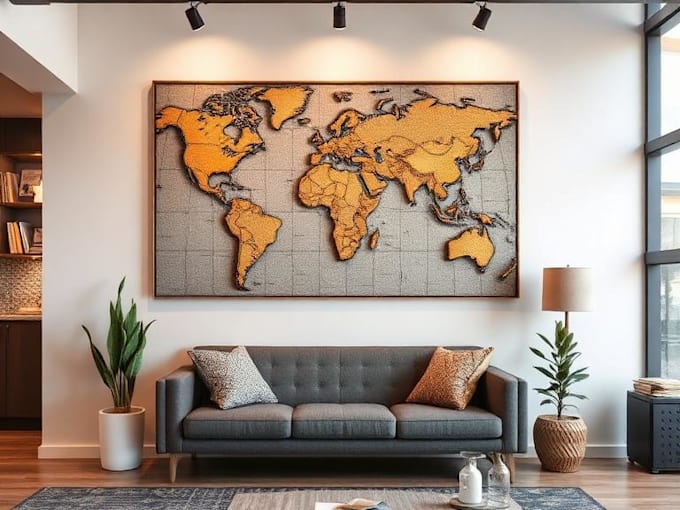 do unique wall decor, wall art for any business