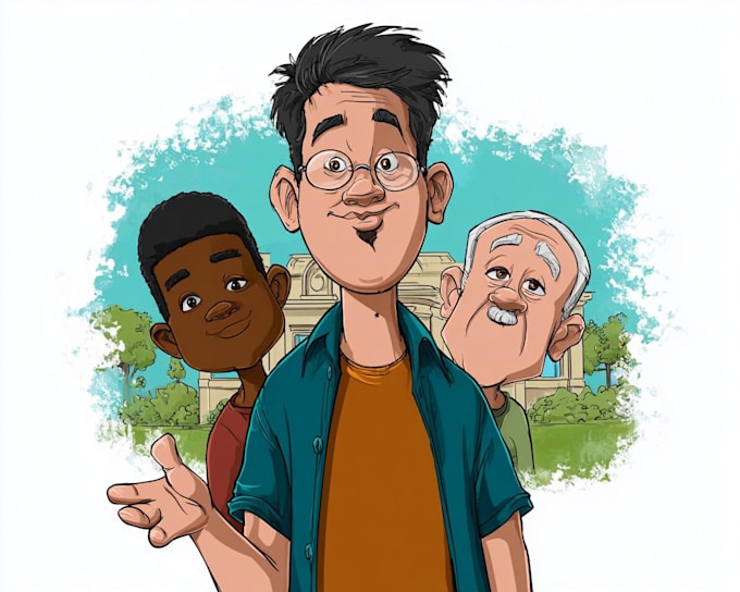 create comics and cartoon illustrations