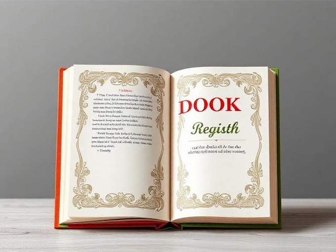 design cookbook or recipe book