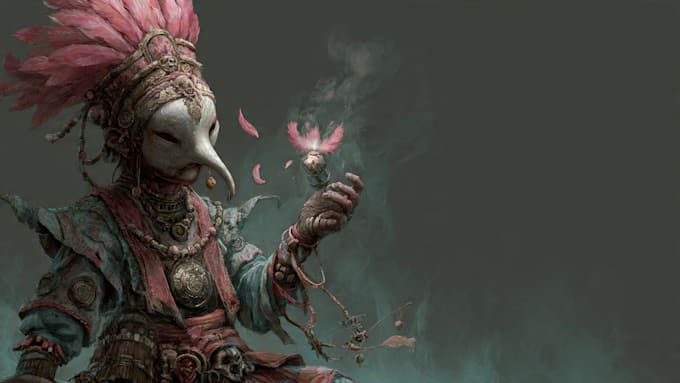fantasy horror and fantasy horror character