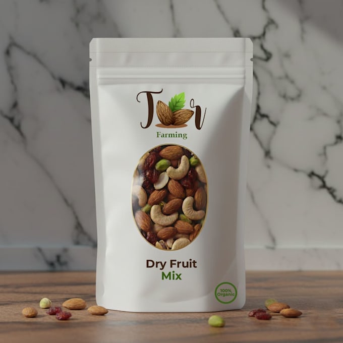design clean and minimal product label