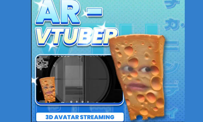 create a custom 3d vtuber avatar with ar face tracking for streaming and vrchat