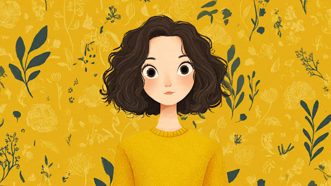 draw you as a yellow cartoon simpsons style
