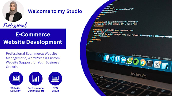 be your professional ecommerce website manager