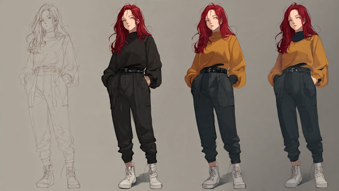 create character design for your oc
