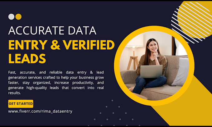 do small business lead generation, email research and data entry