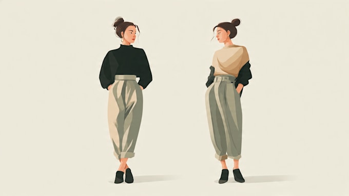 design flat vector illustrations