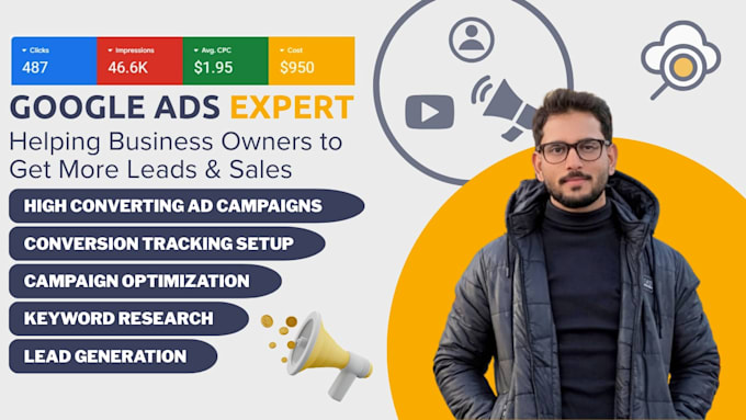 setup, manage and optimize google ads campaigns