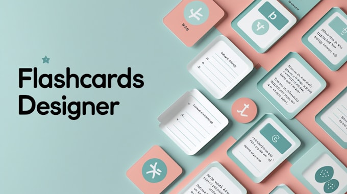 make flashcards for students, teachers and parents
