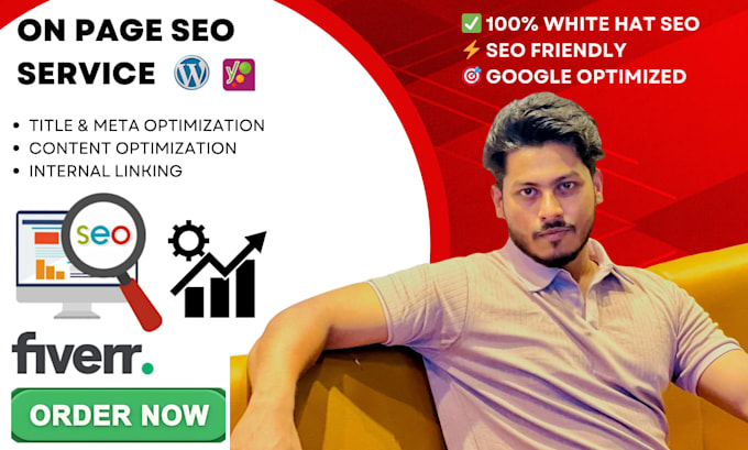 do complete on page SEO to optimize your website