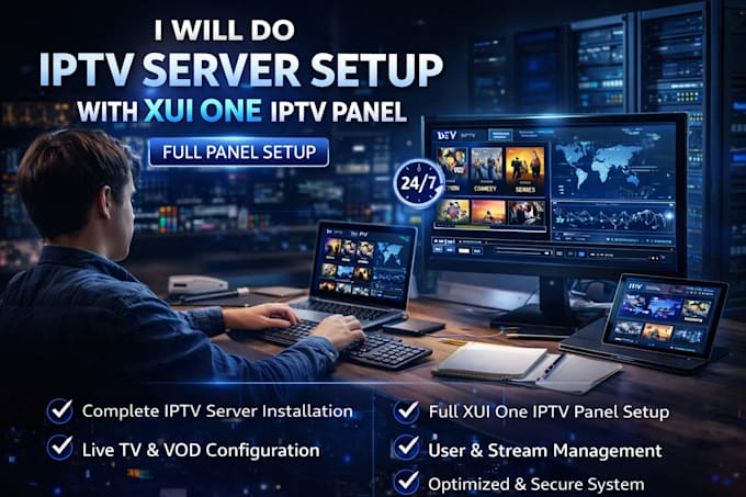 Configuração do xui one ou xtream ui no seu servidor, configuração ...