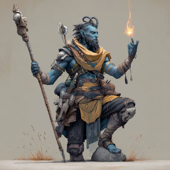 fantasy female, dnd illustration