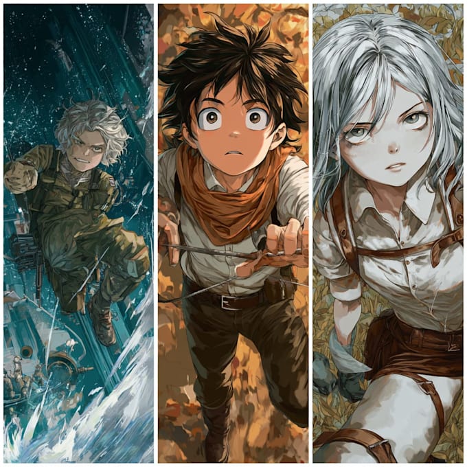 draw a character in manga style