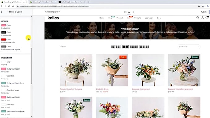 deliver kalles premium shopify theme