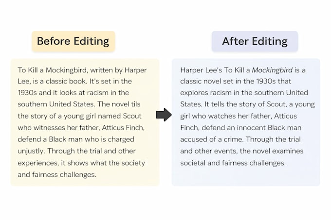edit and improve your story or written content