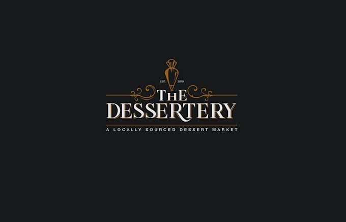 create modern chic retail bakery logo