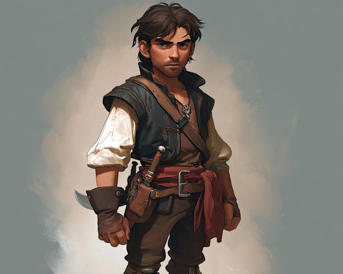 make game character portraits for tabletop or games
