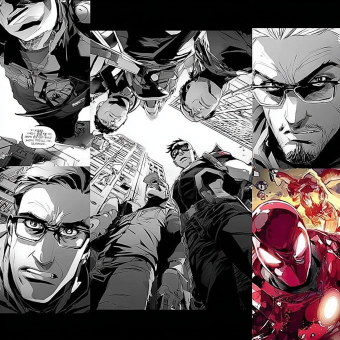 do comic book illustration graphic novel superhero comic webcomic comic artist