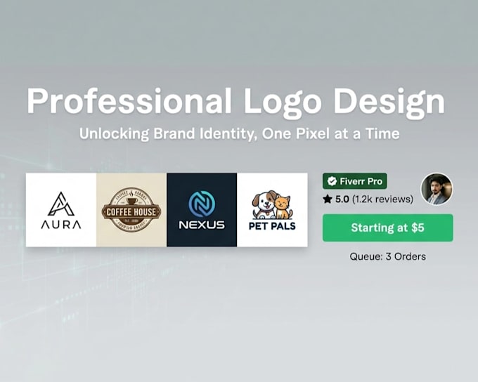 create professional custom brand logo design