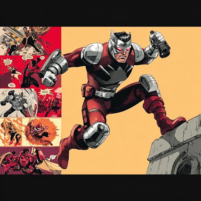 do comic book illustration graphic novel superhero comic webcomic comic artist