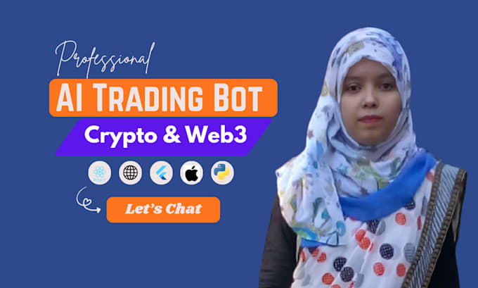 custom ai trading bot development with web3 and blockchain integration
