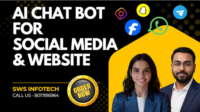 Build expert ai chat bot for social platforms and website by Sws ...