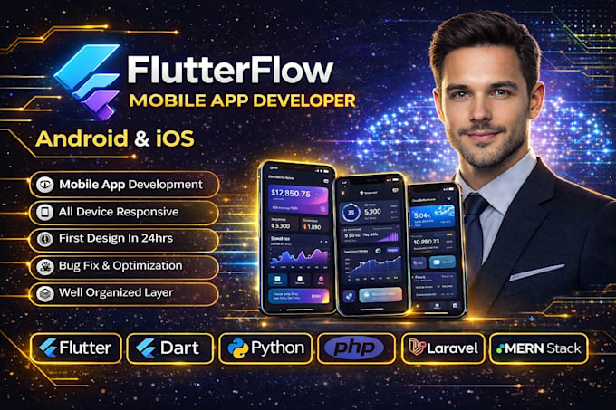 be your flutterflow developer for flutterflow mobile app development