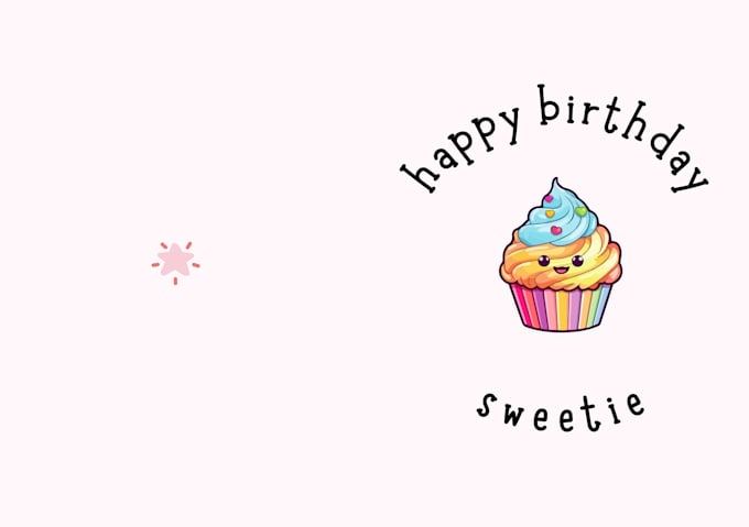 design a creative and personalized birthday card