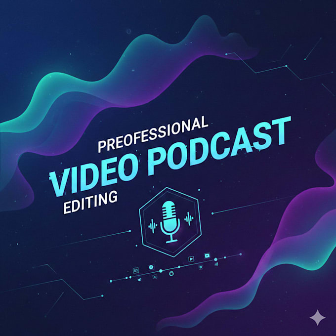 do professional podcast video editing and audio editing