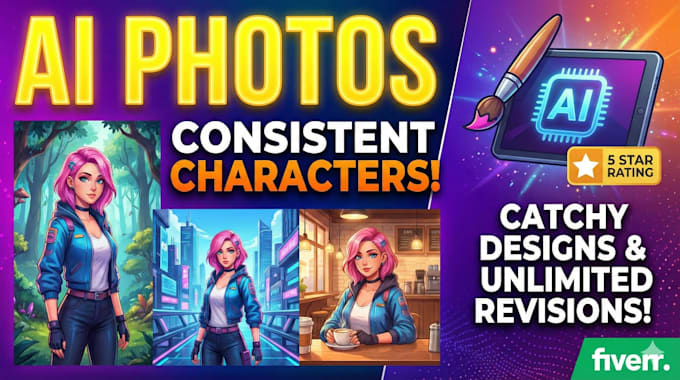 create consistent ai images for books or brands etc