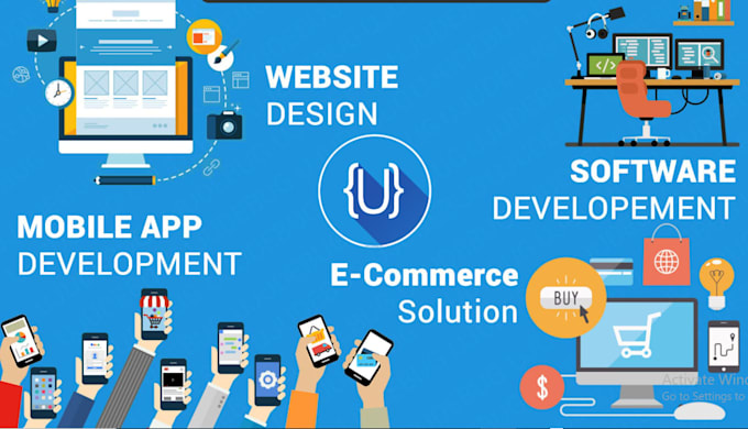 do software development, custom website backend, front end web developer