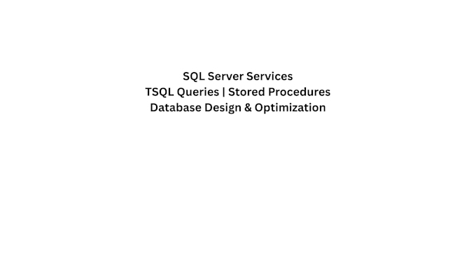 write sql server queries