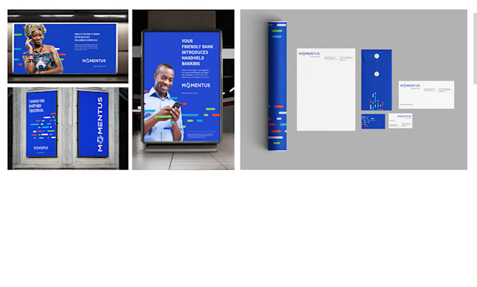 develop your logo, brand identity and visual system