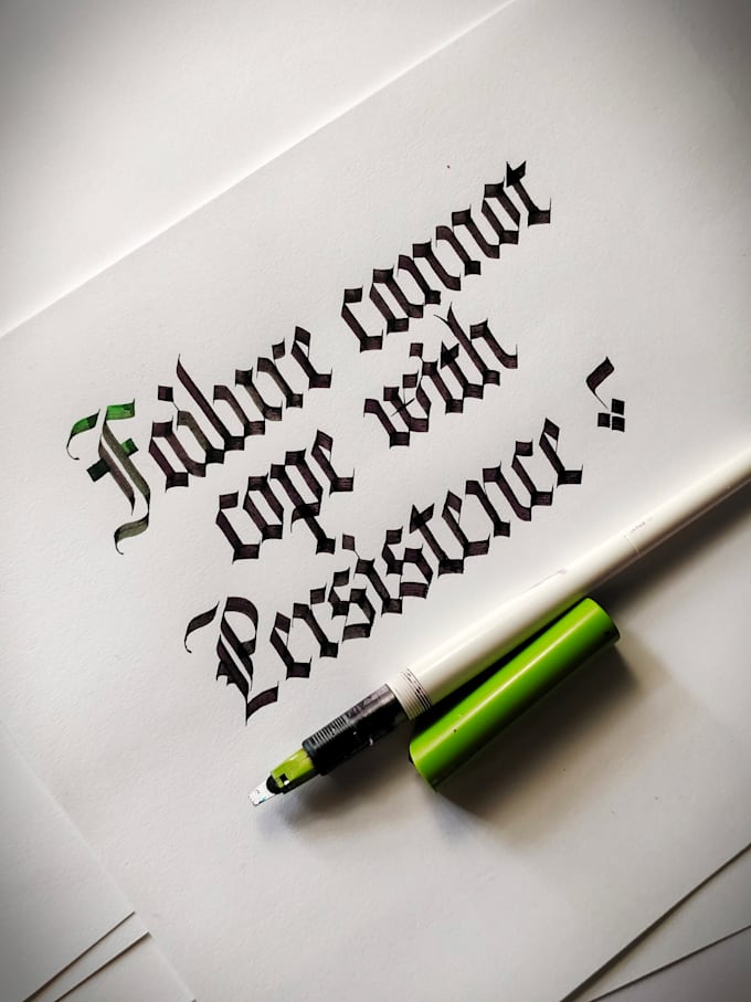 write your name in professional gothic calligraphy scripts