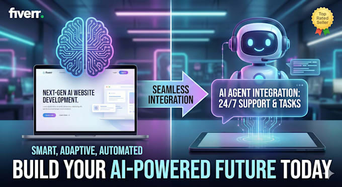 develop an ai website, ai agent integration