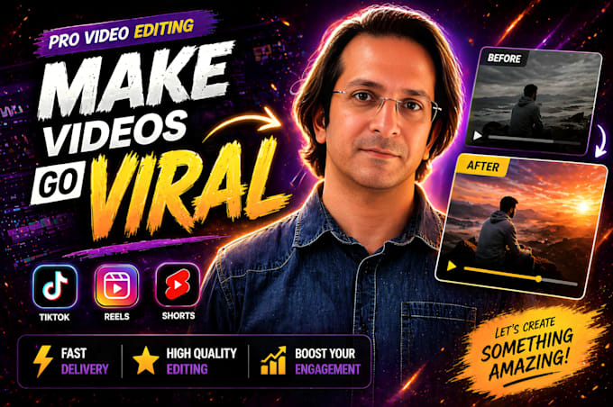 edit engaging tiktok, instagram reels, and youtube shorts