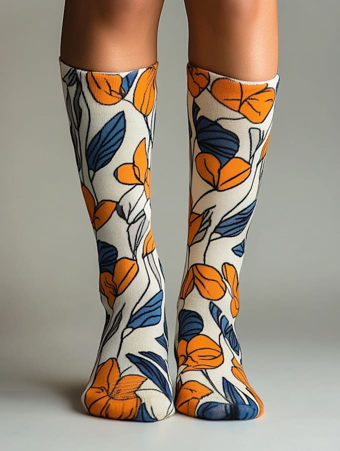 design custom and unique socks design